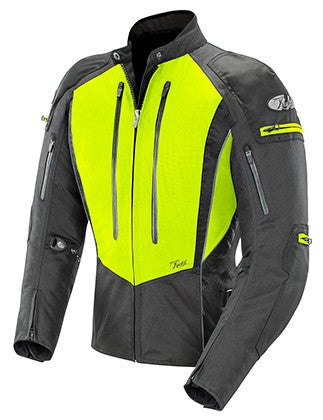 CHAQUETA PARA DAMA JOE ROCKET ATOMIC 5.0 NEON/NEGRO