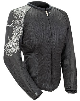 CHAQUETA PARA DAMA JOE ROCKET CLEO 2.2 MESH NEGRO/NEGRO