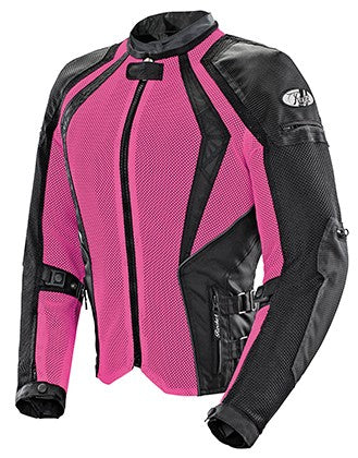 CHAQUETA PARA DAMA JOE ROCKET CLEO ELITE MESH ROSA