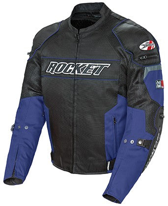 CHAQUETA JOE ROCKET RESISTOR MESH AZUL/NEGRO