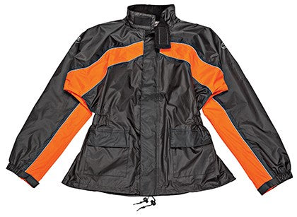 IMPERMEABLE JOE ROCKET RS-2 NEGRO/NARANJA