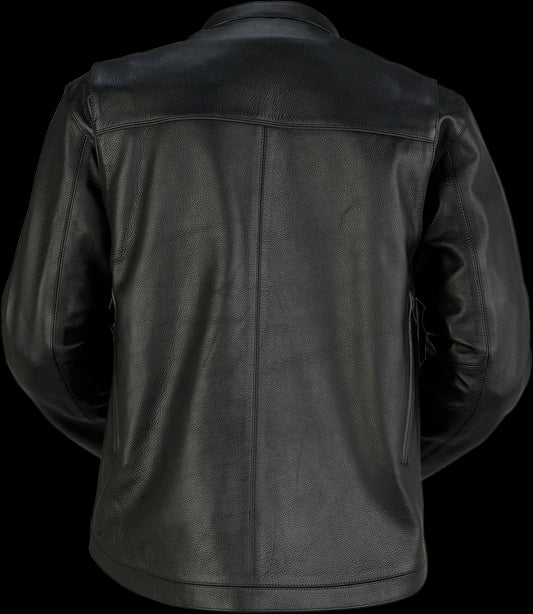 CHAQUETA DE CUERO Z1R MUNITION NEGRO