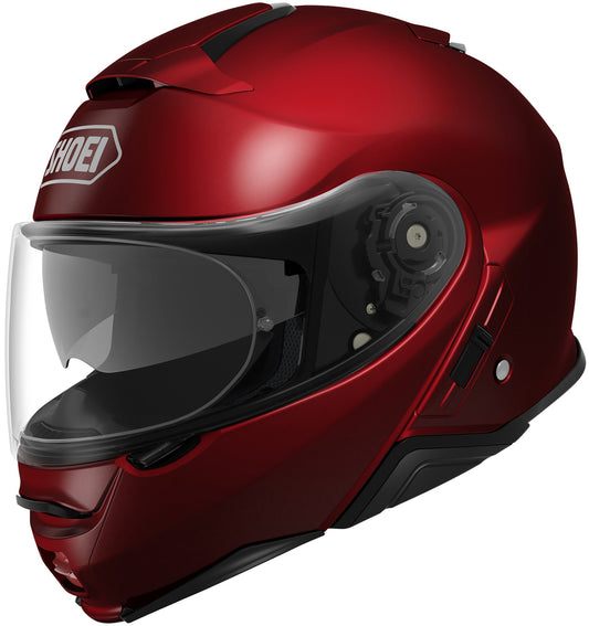 CASCO SHOEI NEOTEC II VINOTINTO ROJO