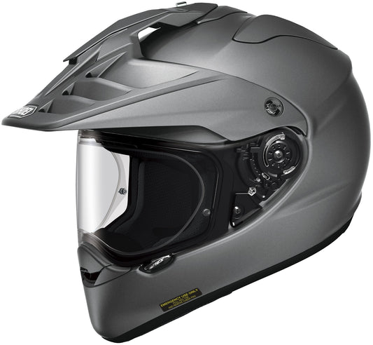 CASCO SHOEI HORNET X2 GRIS MATE OSCURO