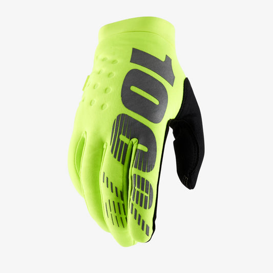 GUANTES 100% PARA NIÑOS BRISKER FL AMARILLO