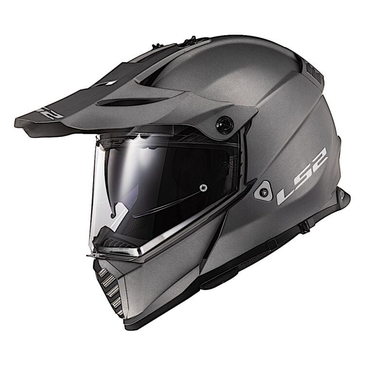 CASCO LS2 BLAZE TITANIO MATE