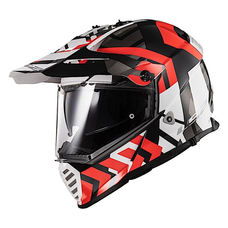 CASCO LS2 BLAZE XTREME ROJO/NEGRO/BLANCO