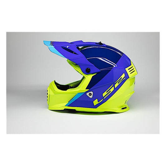 CASCO LS2 GATE LAUNCH AZUL/NEON