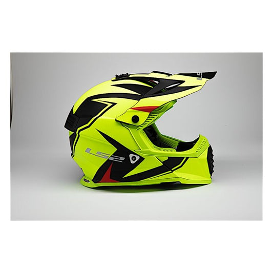 CASCO LS2 GATE TWOFACE NEON/ROJO