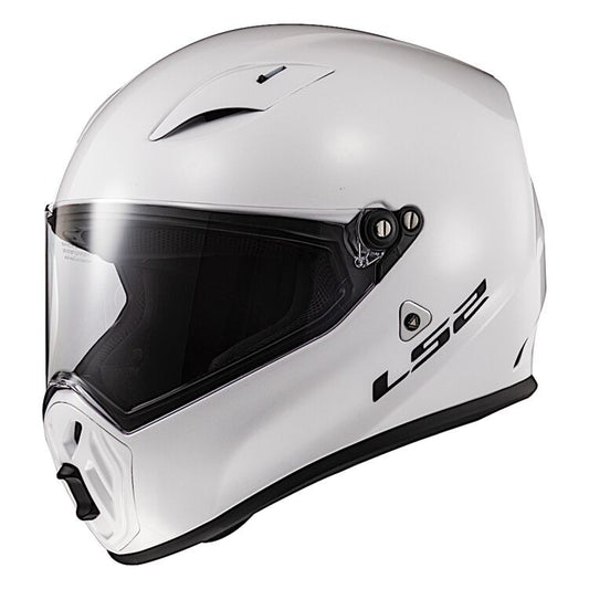 CASCO LS2 STREET FIGHTER RETRO BLANCO