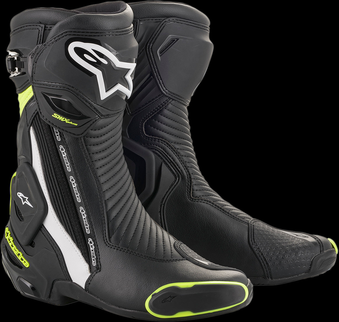 BOTAS ALPINESTARS SMX PLUS NEGRO/BLANCO/AMARILLO NEON