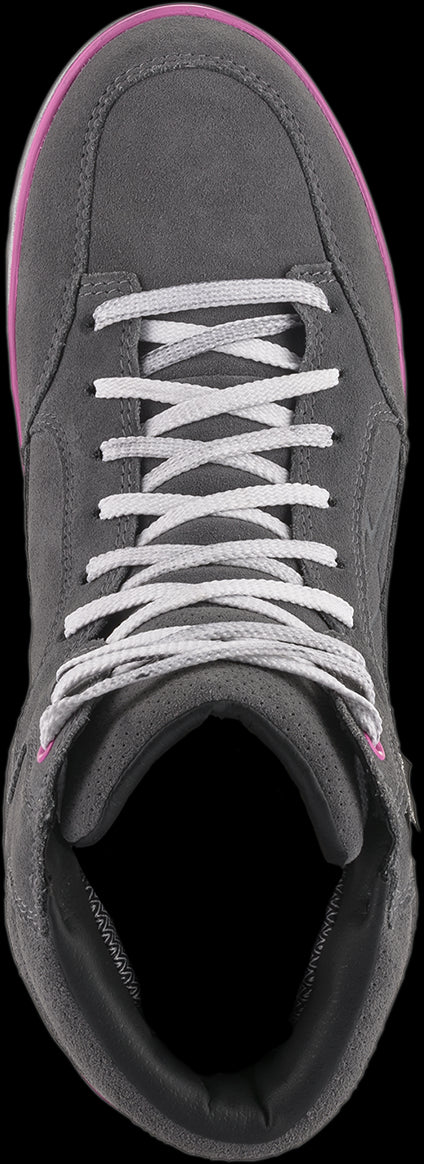 BOTINES DE DAMA ALPINESTARS J6 IMPERMEABLES GRIS/ROSA