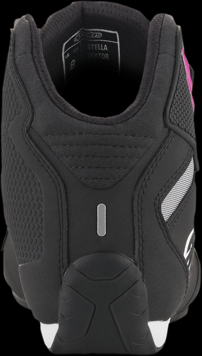 BOTINES DE DAMA ALPINESTARS SEKTOR NEGRO/ROSA