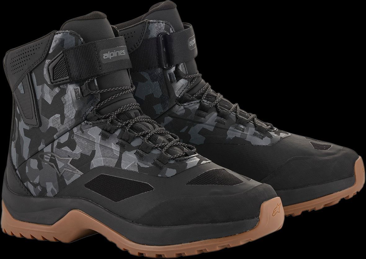 BOTINES ALPINESTARS CR6 DRYSTAR NEGRO/GRIS/MARRON