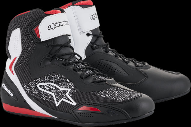 BOTINES ALPINESTARS FASTER 3 RK NEGRO/BLANCO/ROJO