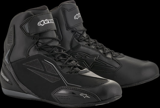 BOTINES DE DAMA ALPINESTARS FASTER 3 DRYSTAR NEGRO/PLATA