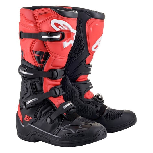 BOTAS ALPINESTARS TECH 5 NEGRO/ROJO