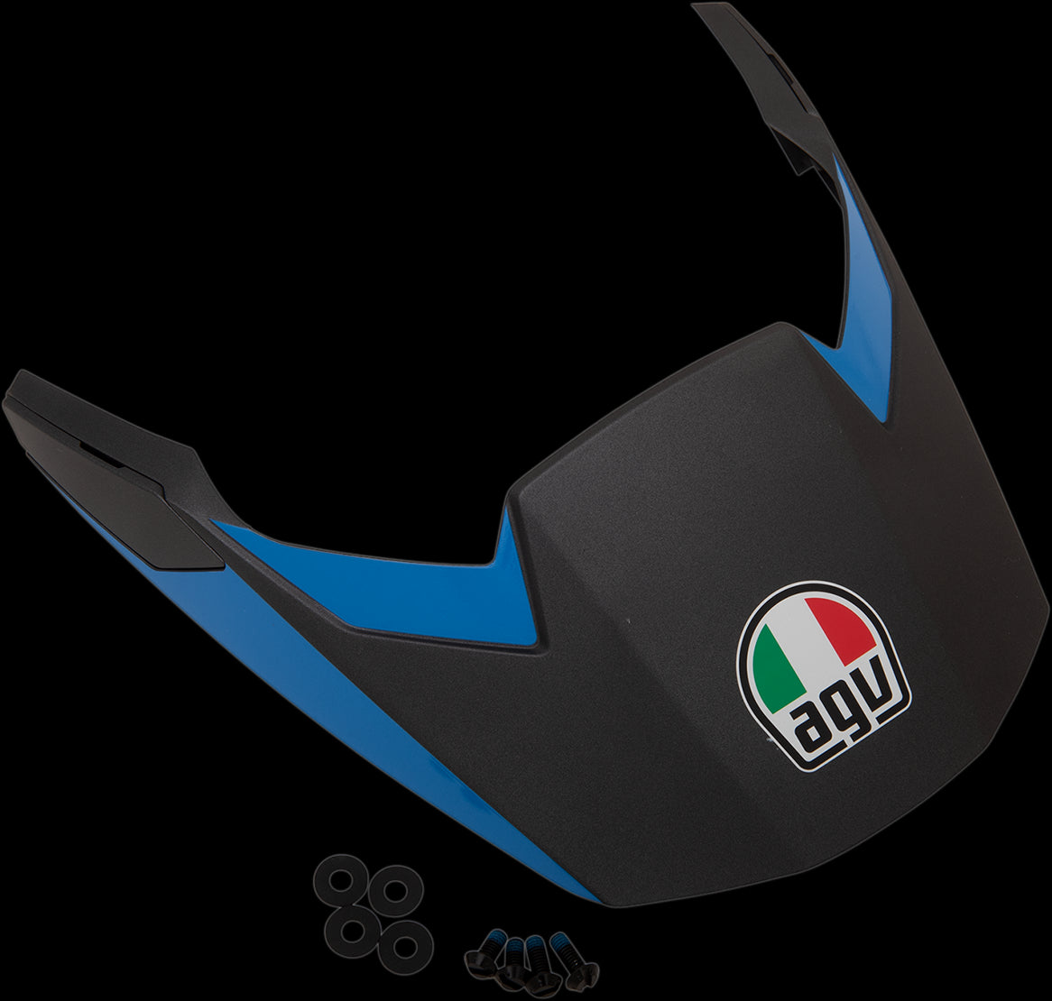 VISERA AGV   AX9 M-BLK CYAN-BL