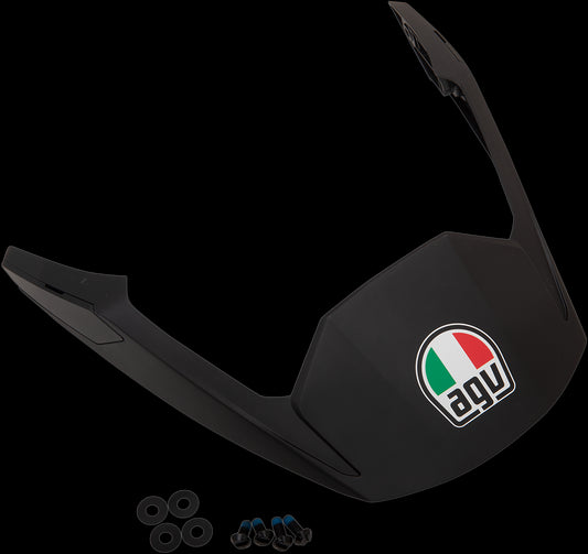 VISERA AGV   AX9 SHORT MATT BLK