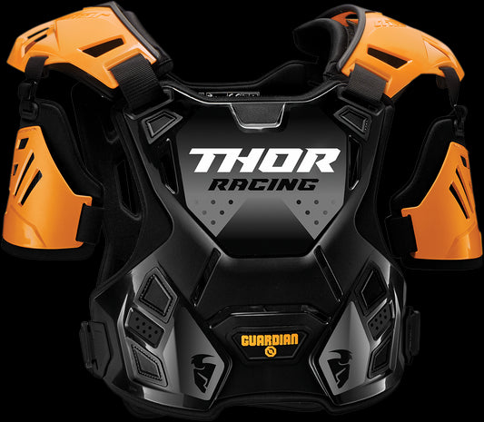 PROTECTOR PARA NIÑO THOR  GUARDIAN S20Y NARANJA  NEGRO