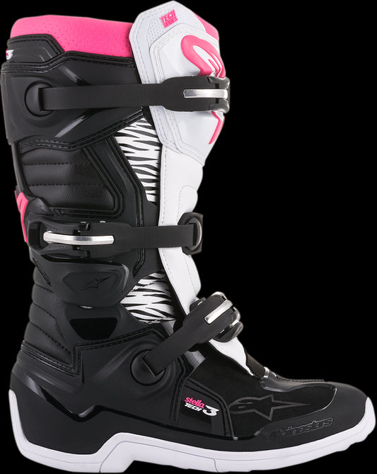 ALPINESTARS   PARA DAMA TECH 3   PK NEGRO BLANCO