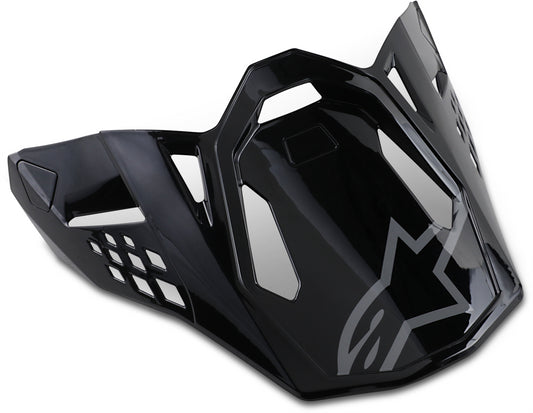 VISERA ALPINESTARS   RADIUM   BRILLANTE NEGRO