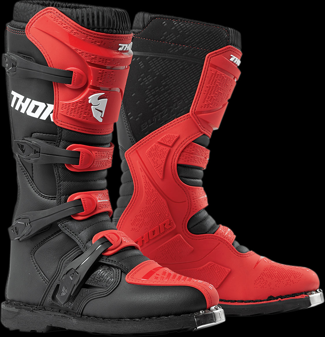 BOTAS THOR BLITZ XP ROJO/NEGRO