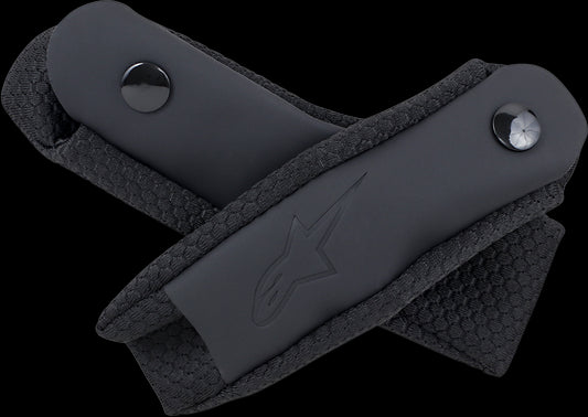 ALPINESTARS   STRAP SET  NEGRO