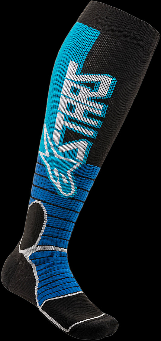 ALPINESTARS   MX PRO CYAN  NEGRO