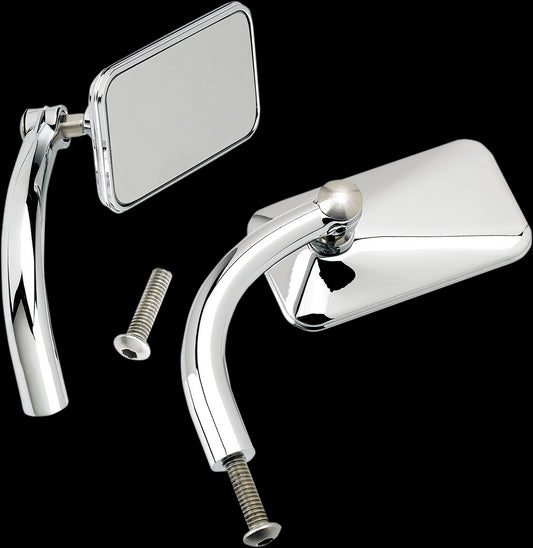 BILTWELL  MIRRORS RECT HD CHR PR