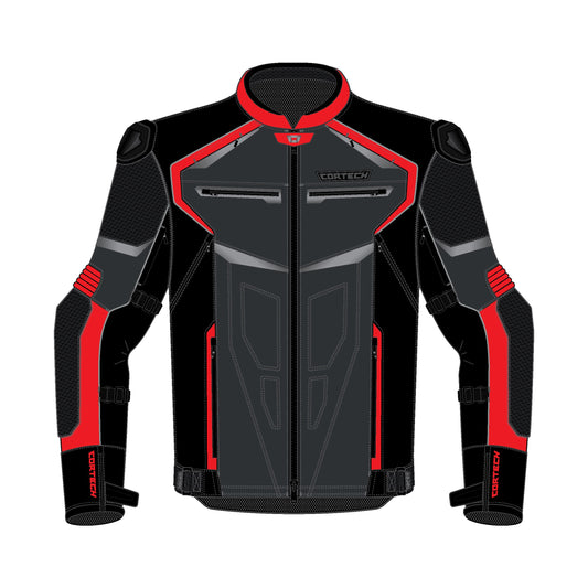 CHAQUETA CORTECH   HYPER-TEC   GUN ROJO