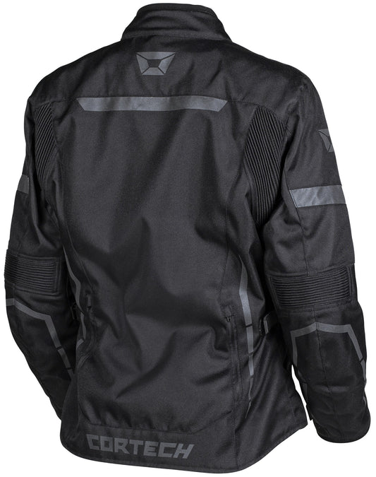 CHAQUETA CORTECH   AERO-TEC   PARA DAMA NEGRO