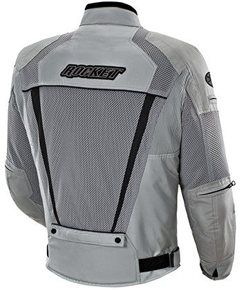 CHAQUETA JOE ROCKET  Phoenix Ion Mesh Jacket Silver  Tall PLATEADO