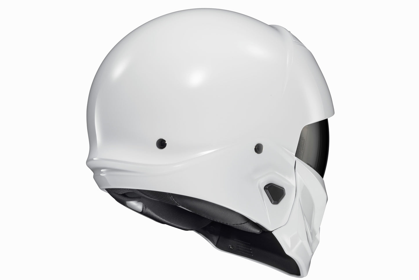 CASCO ABIERTO SCORPION EXO COVERT 2 BLANCO BRILLANTE