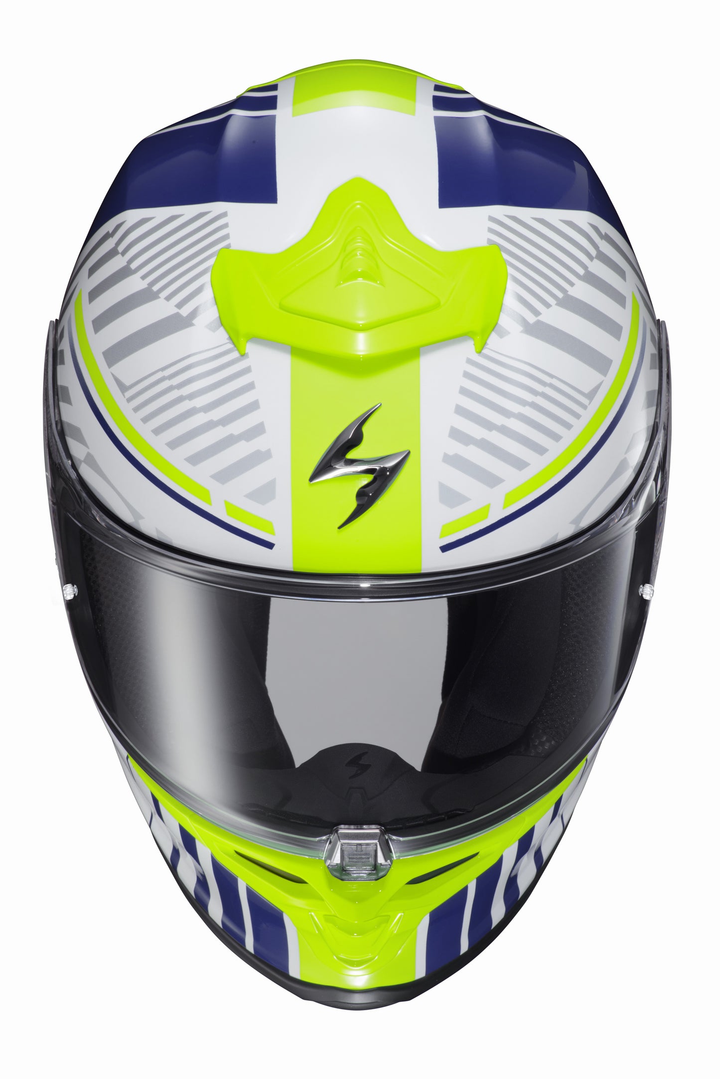 CASCO INTEGRAL SCORPION EXO R1 AIR JUICE BLANCO AZUL