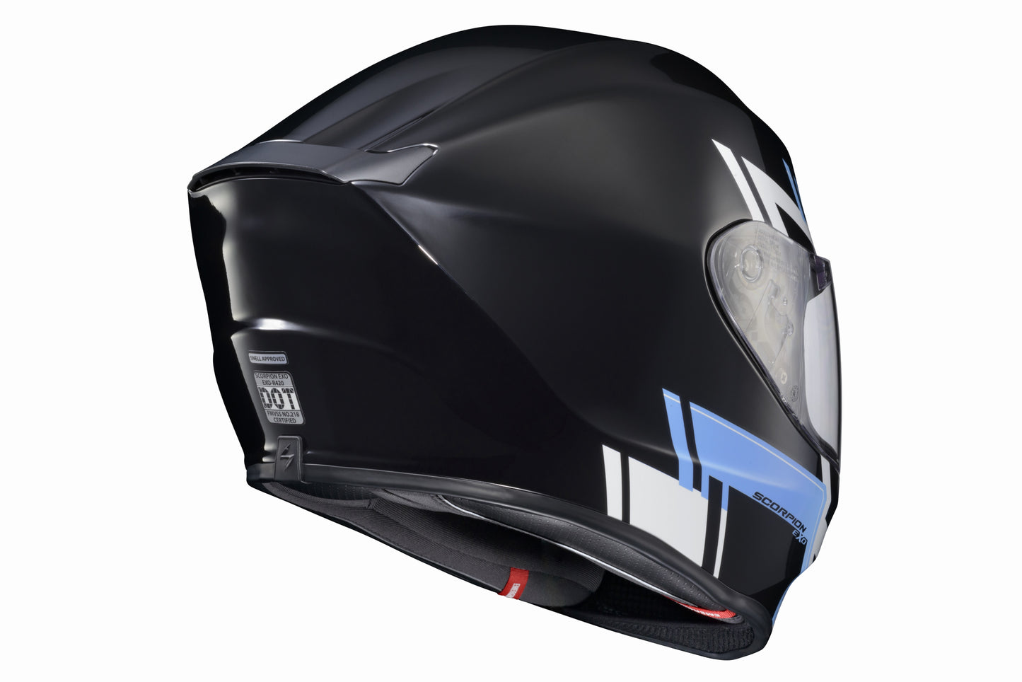 CASCO INTEGRAL SCORPION EXO EXO-R420 PACE AZUL