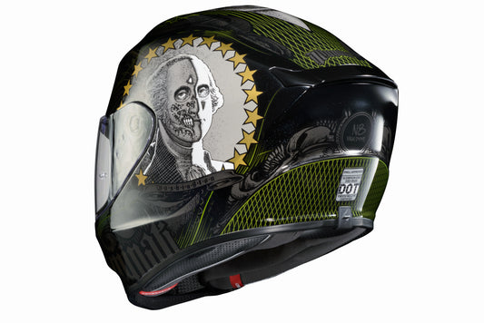 CASCO INTEGRAL SCORPION EXO R420 ILLUMINATI 2 NEGRO