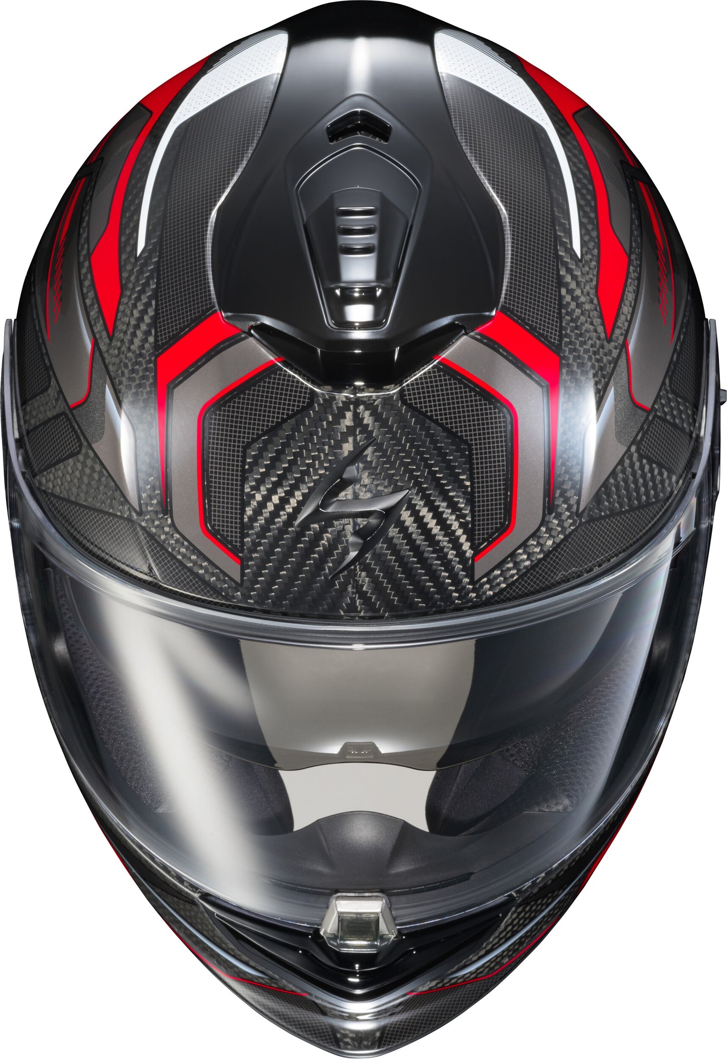 CASCO INTEGRAL SCORPION EXO EXO-ST1400 EVO CARBON HEX GLOSS ROJO