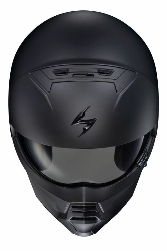 CASCO ABIERTO SCORPION EXO COVERT 2 NEGRO MATE