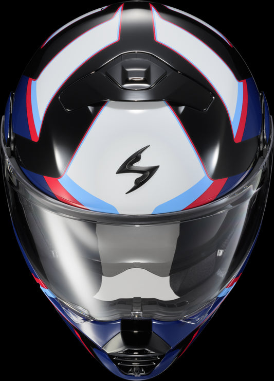 CASCO MODULAR SCORPION EXO EXO-GT930 TRANSFORMER MORPH AZUL/ROJO