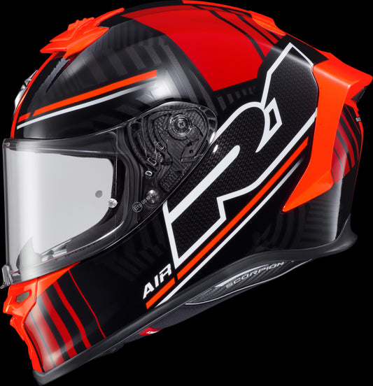 CASCO INTEGRAL SCORPION EXO R1 AIR JUICE ROJO