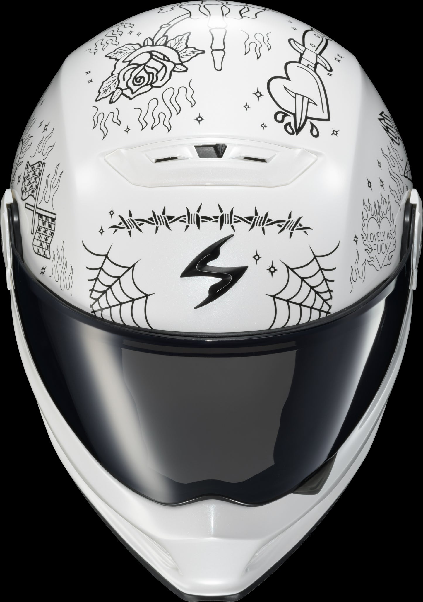 CASCO INTEGRAL SCORPION EXO COVERT FX THE LITAS 2 BLANCO