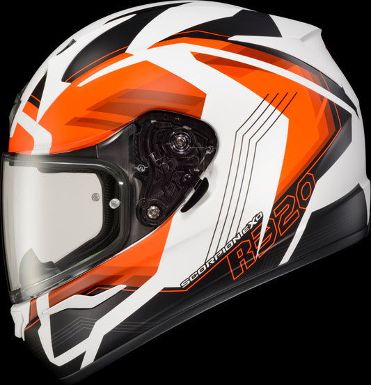 CASCO INTEGRAL SCORPION EXO EXO-R320 HUDSON NARANJA