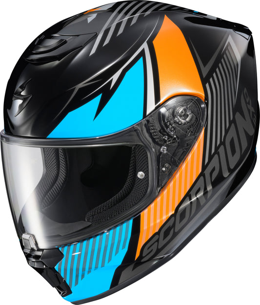 CASCO INTEGRAL SCORPION EXO EXO-R330 HAWKER AZUL CLARO