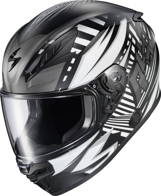 CASCO INTEGRAL SCORPION EXO EXO-R430 HEAD TRIP GRIS