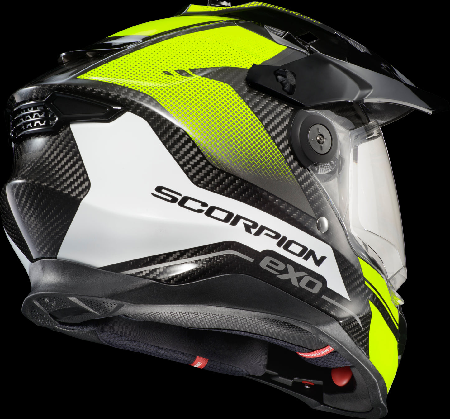 CASCO INTEGRAL SCORPION EXO XT9000 CARBON TRAILHEAD ALTA VISIBILIDAD