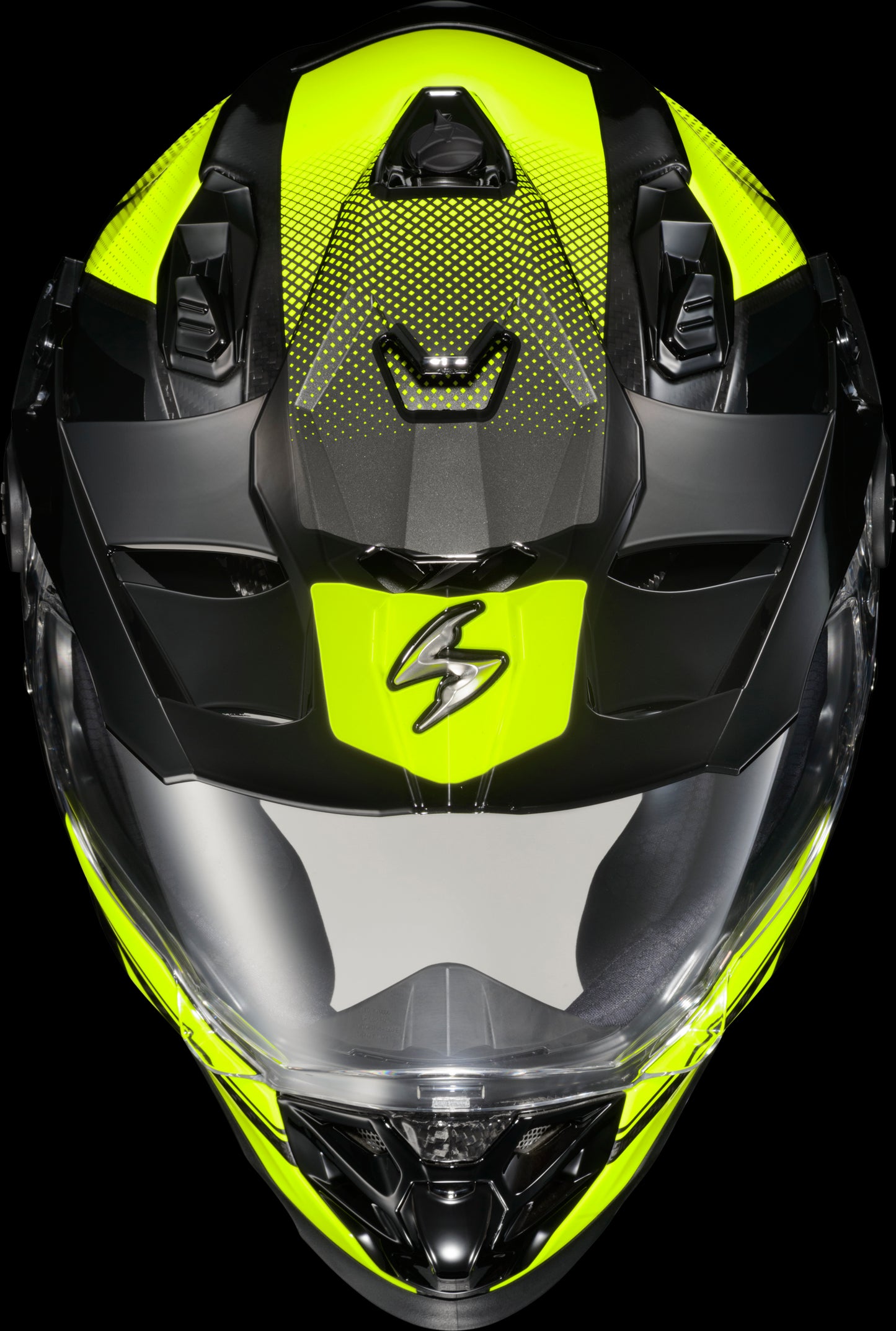 CASCO INTEGRAL SCORPION EXO XT9000 CARBON TRAILHEAD ALTA VISIBILIDAD